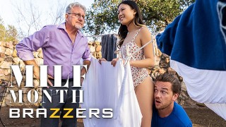 Brazzers Lulu Chu Is Tired Of Her Old Husband & Fucks Her Young Neighbor Kyle Mason Instead